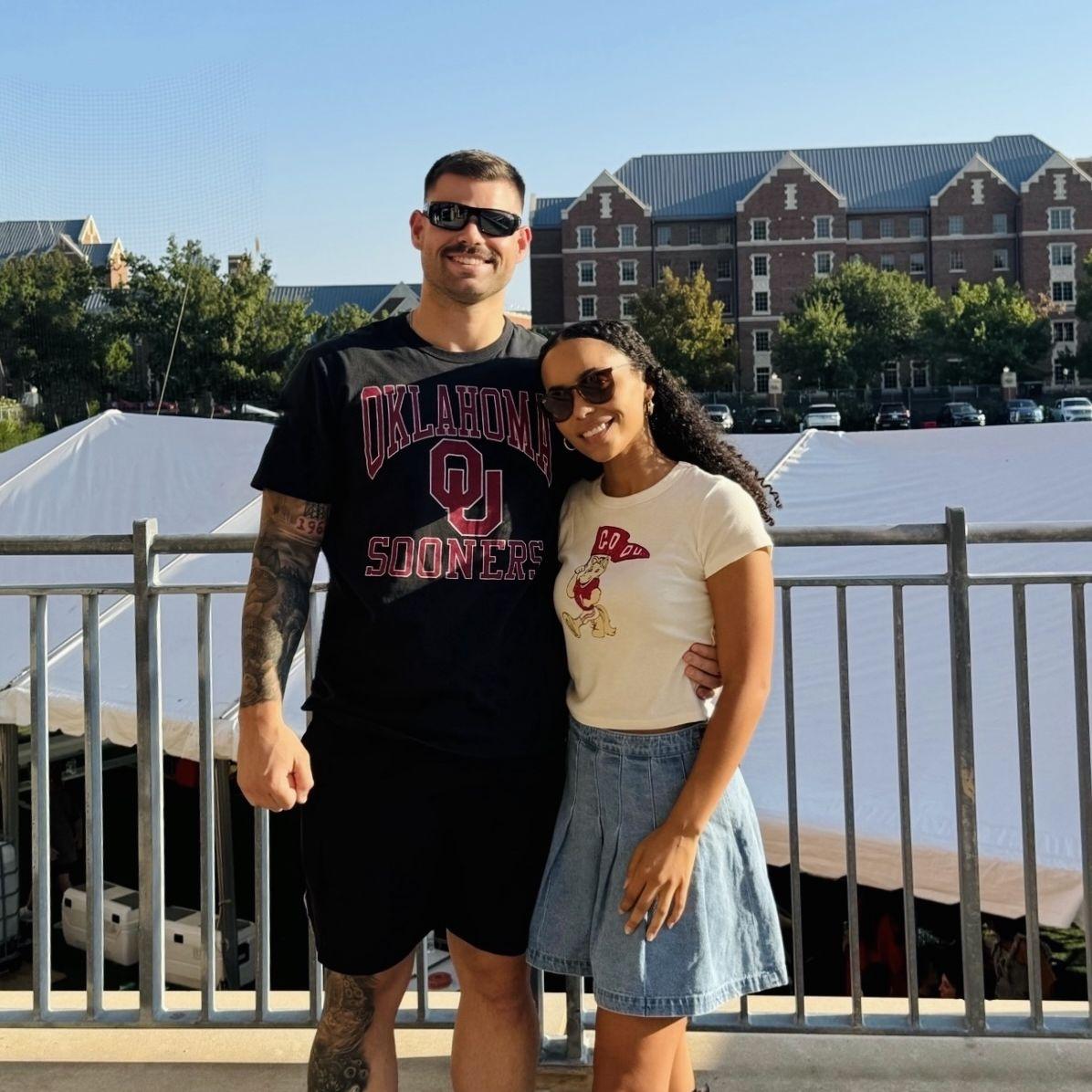 Our first photo together!