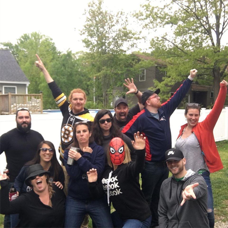 Fun at the house! Avengers assemble!