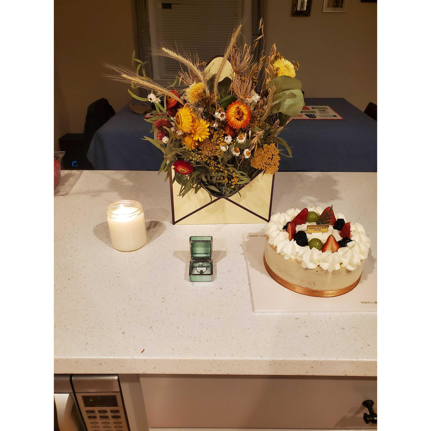At-home proposal!