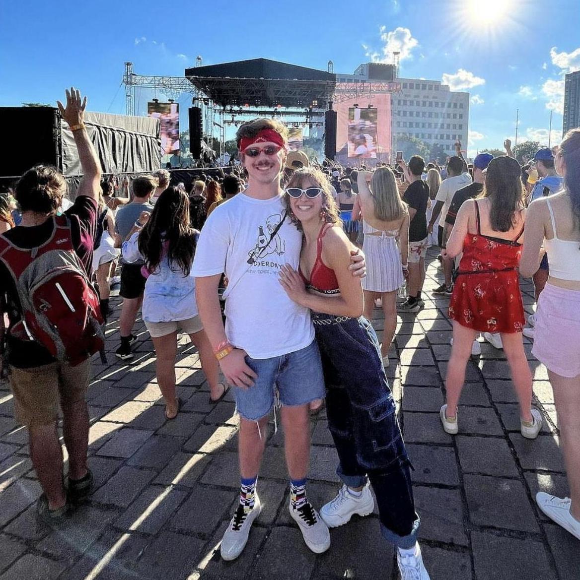 Our first musical festival together! Mopop!