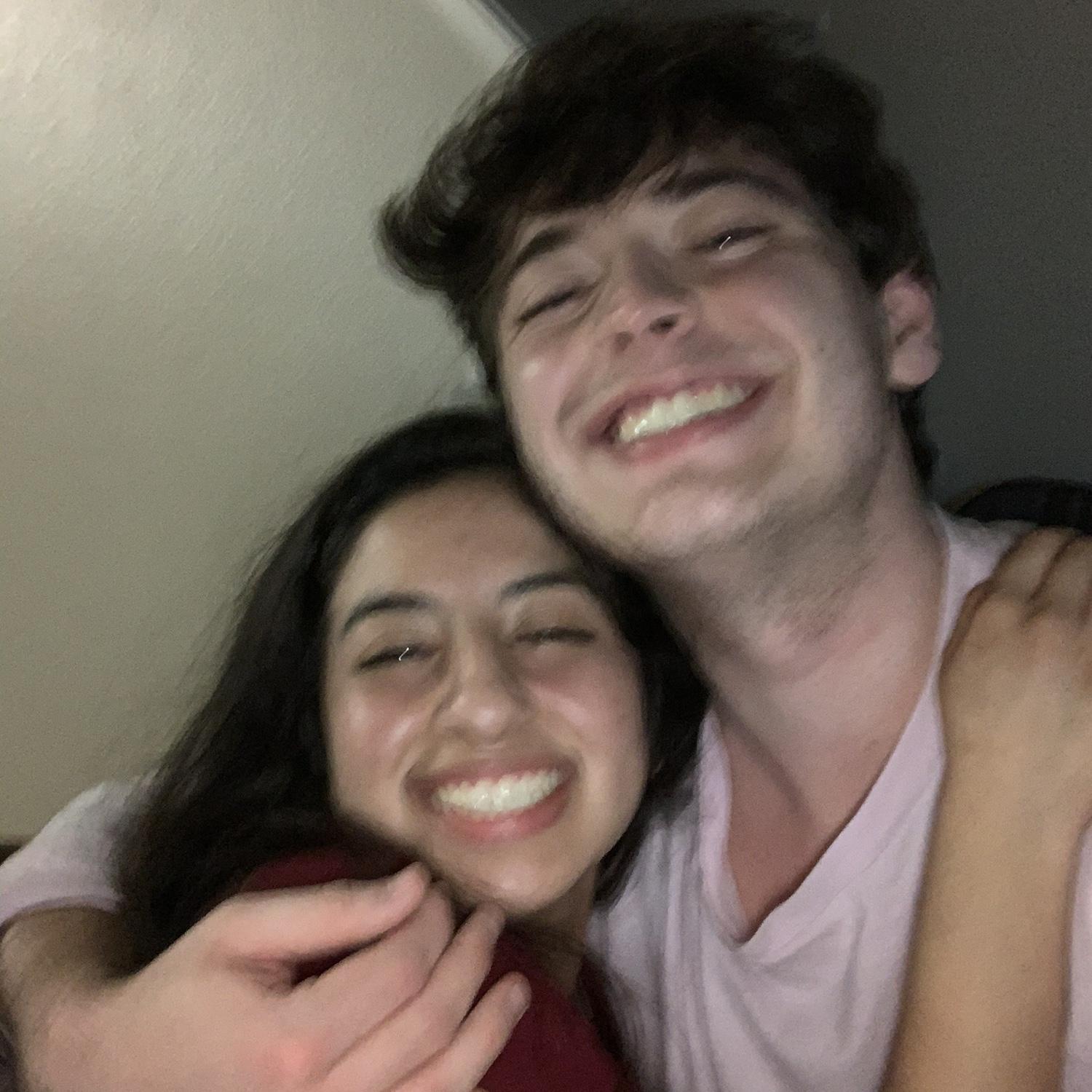 The very first photo we took together after our first date! Neither of us knew this was the beginning of our story together.