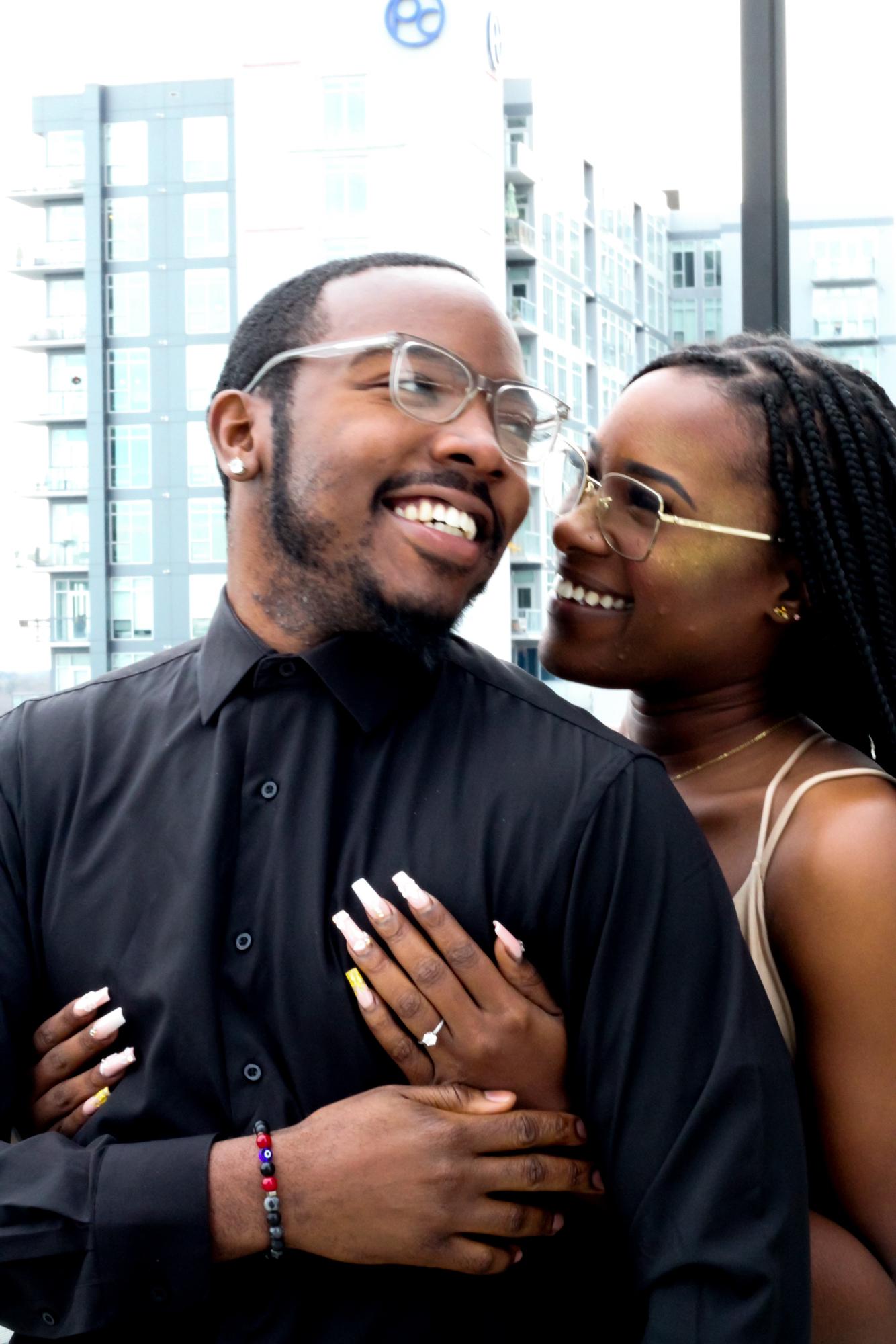 Engagement photo shoot.