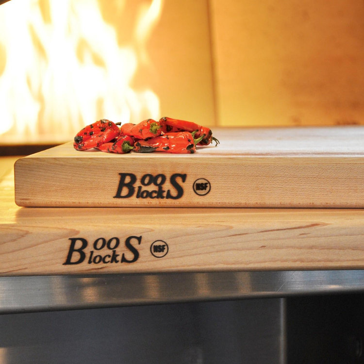 John Boos, Reversible Edge Grain Cutting Board | Zola