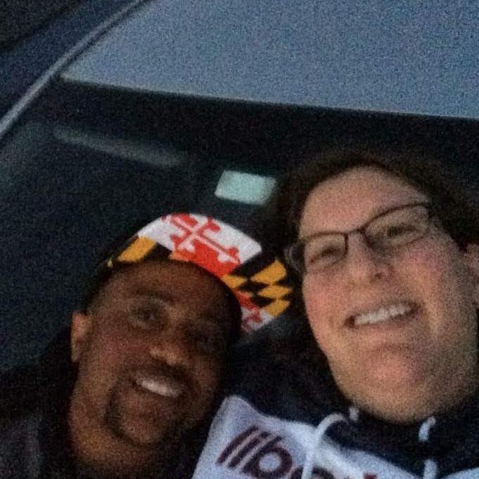 It's (almost) showtime! Waiting for the Bengies Drive In movie to begin!