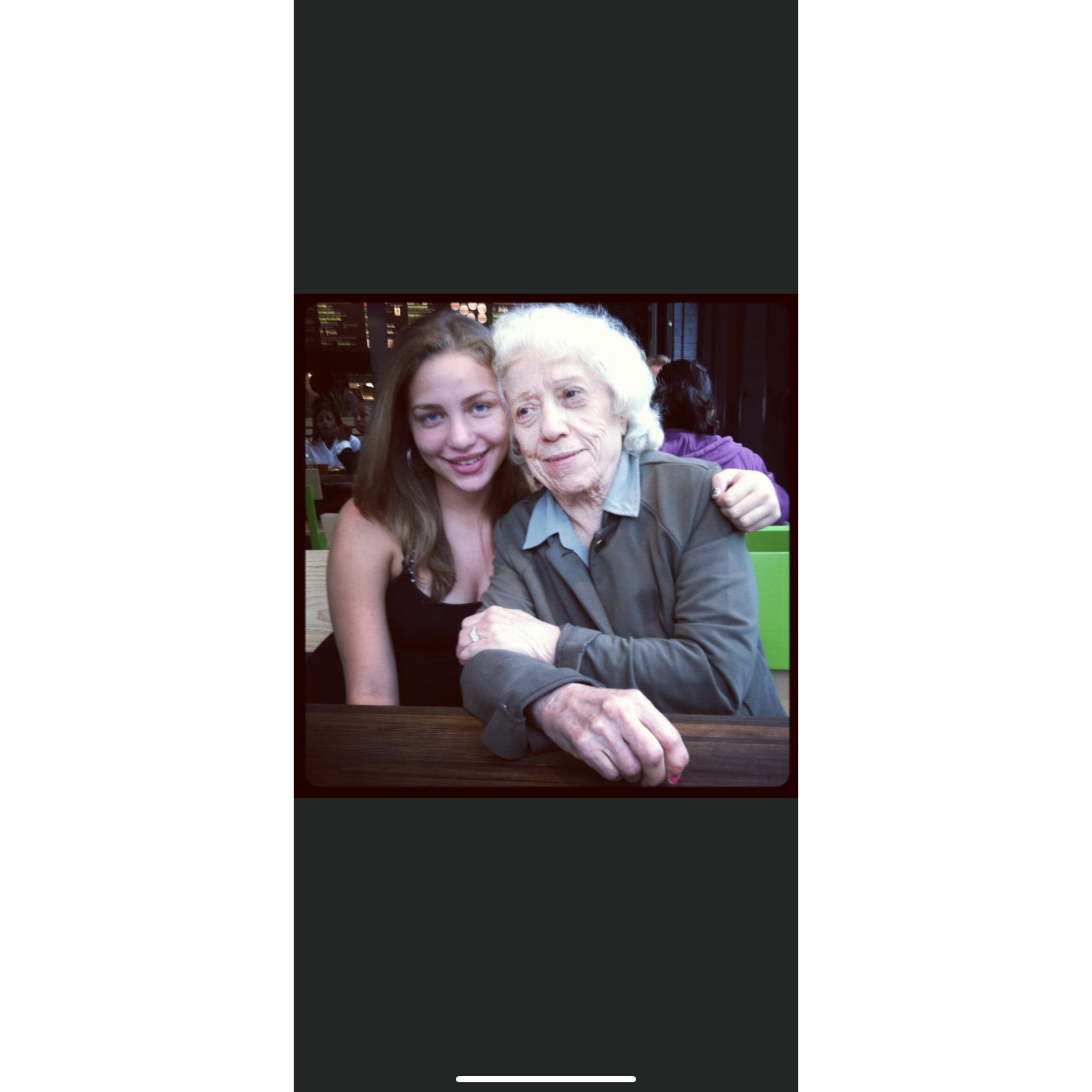 Bianca & Grandma Clara