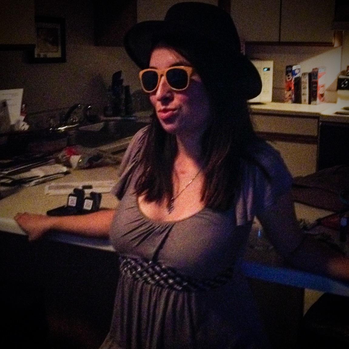 This photo of Jenny was actually taken by Elliott the night we met