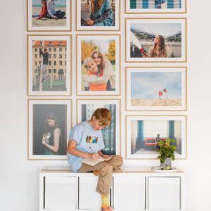 Wedding portrait framing
