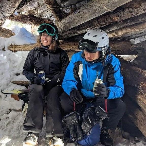 Getting cozy on the Mountain.