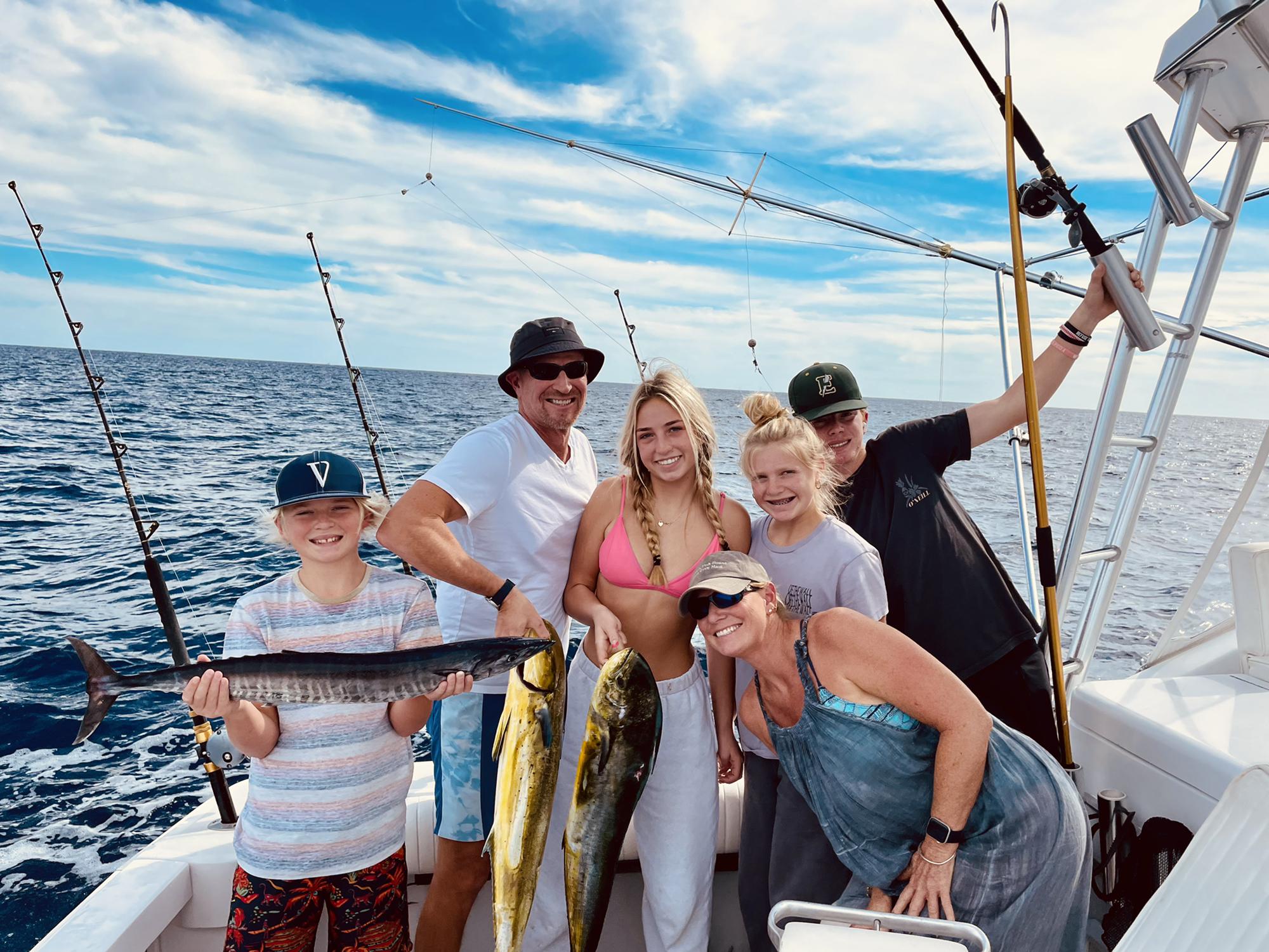 Catch of the Day! 2 Dorado and 1 Wahoo!
San Jose del Cabo, Dec. 2021