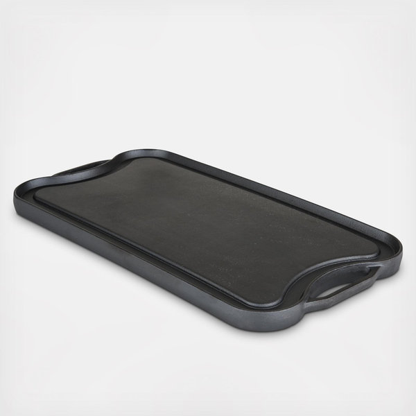 Cast Iron Reversable Grill/Griddle Pan - Thumbnail 2