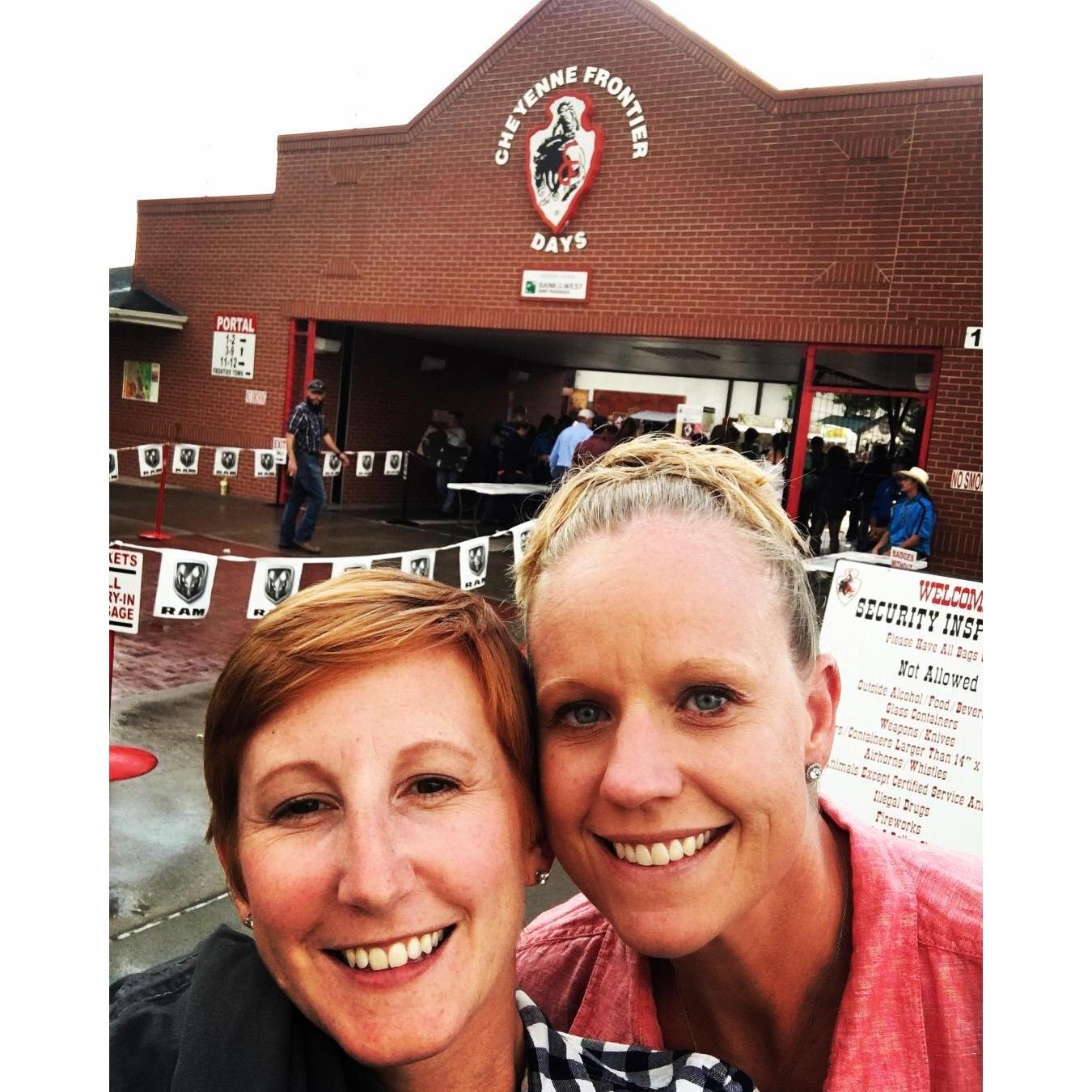 Sneaking in a concert at Cheyenne Frontier Days