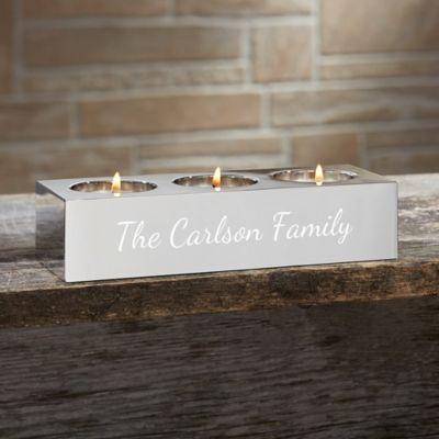 Personalized Tealight Candle Holder