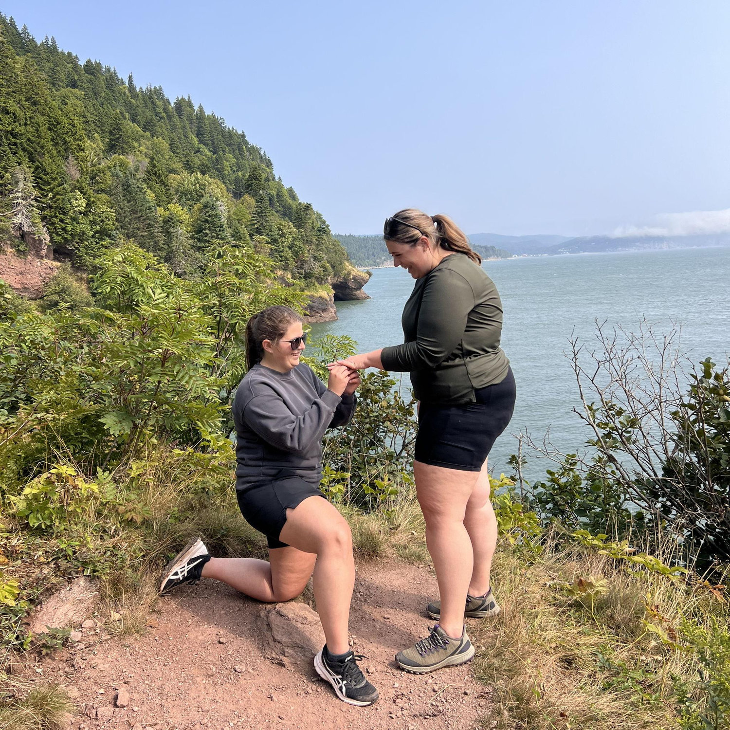 The day we got engaged