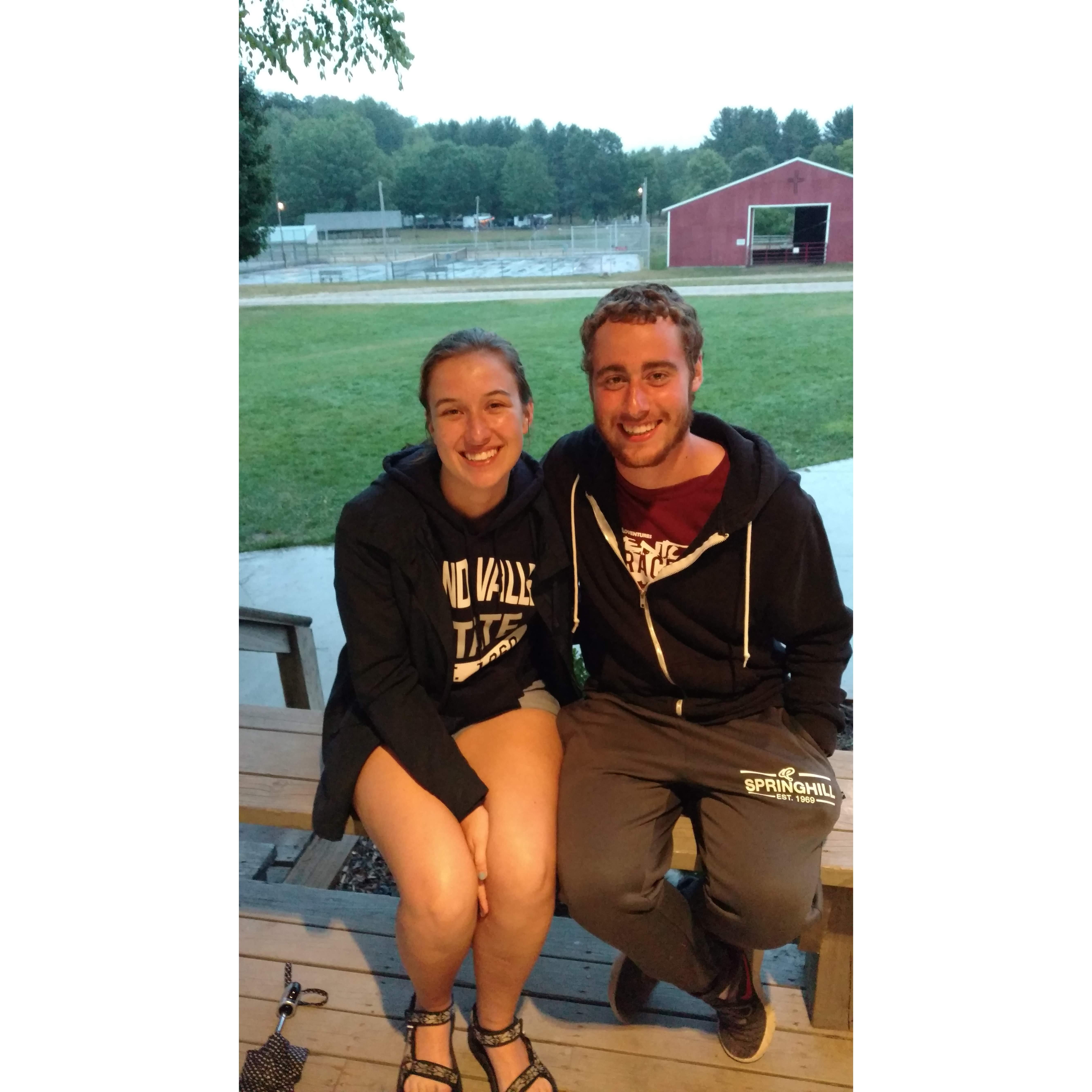 The first (surprise) visit to the annual Krueger Cranhill camping trip (July 2018)
