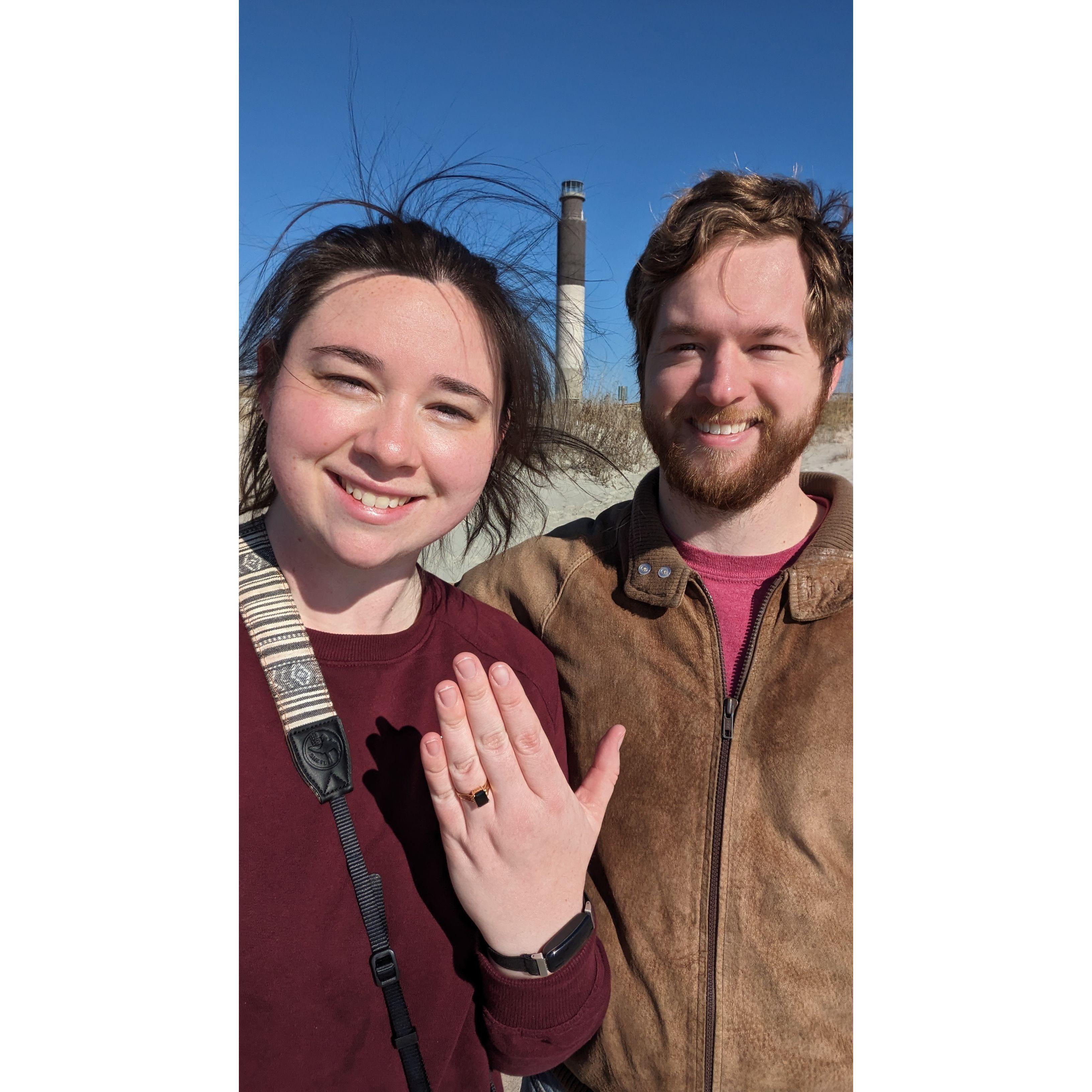 The day we got engaged! 1/20/2024