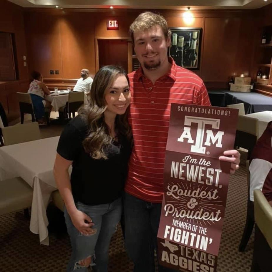Dylan got accepted into A&M!