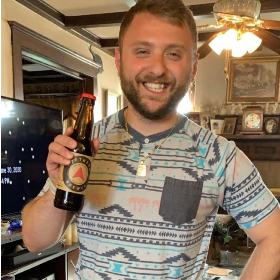 Tom and Emily's first OFFICIAL American Amber Ale