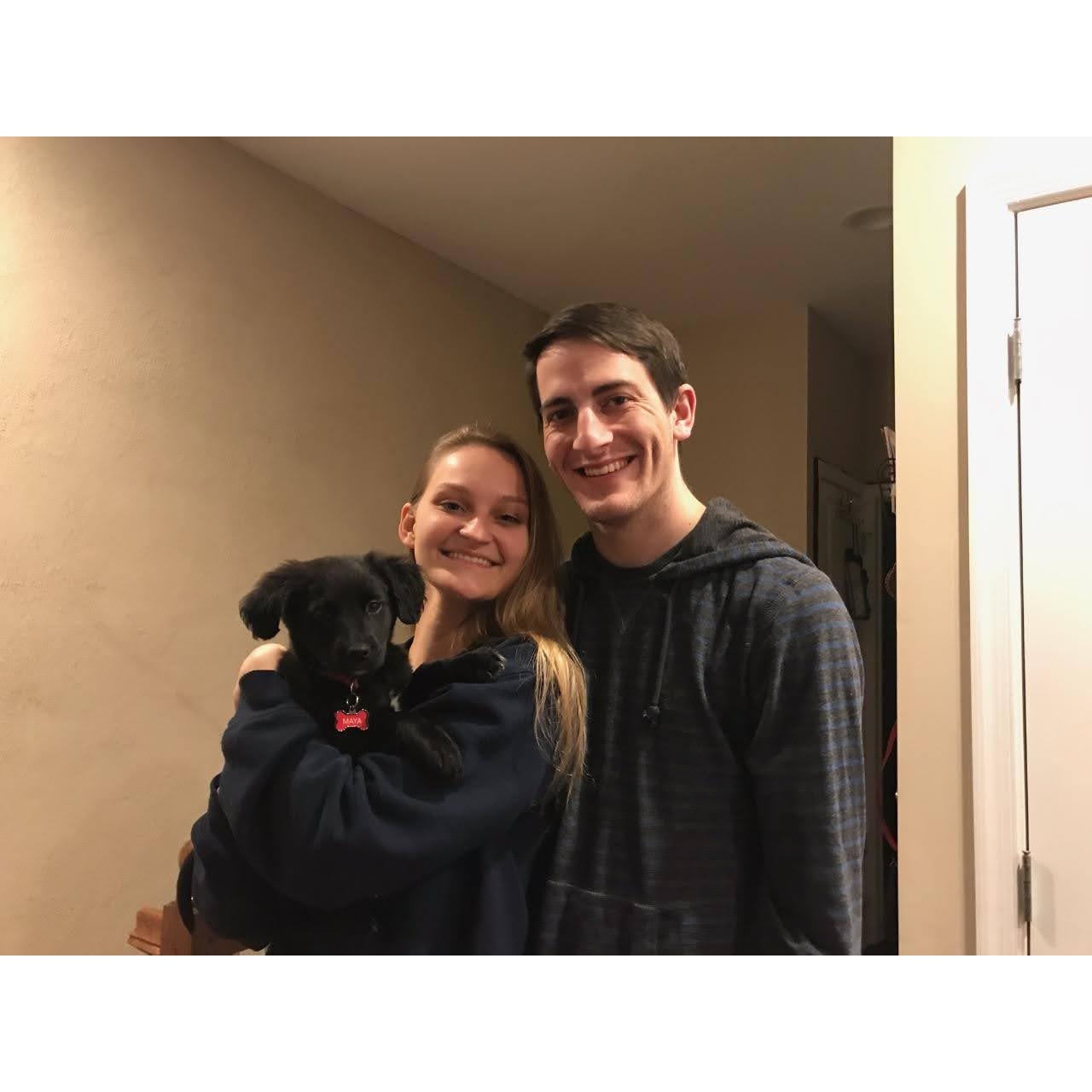 New addition to our fam, Jan 2020