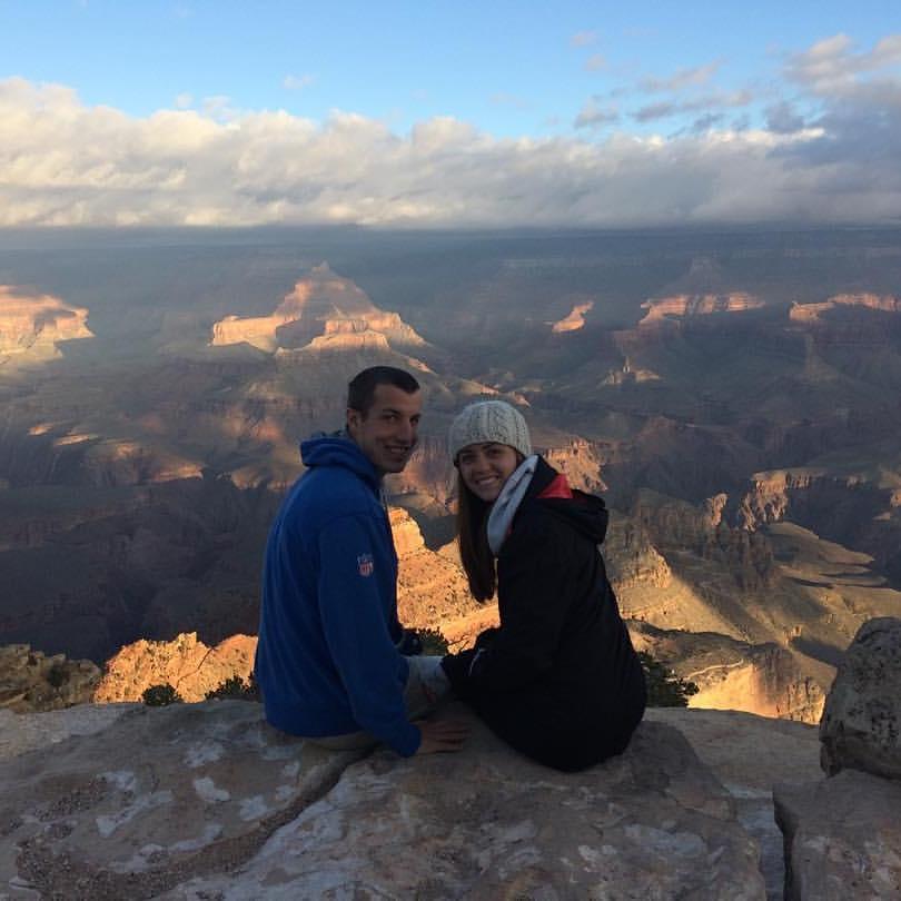 One of our bucket list items was watching the sunrise at the Grand Canyon. It did not disappoint!