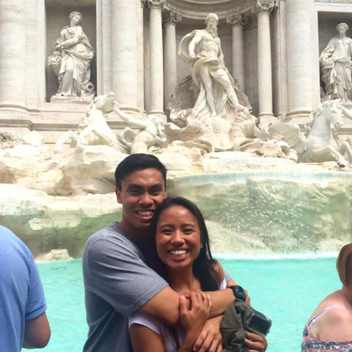 college nicole + jed (in italy!)