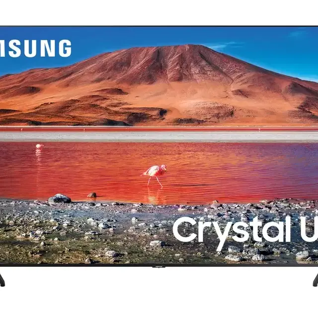 SAMSUNG 43" Class 4K Crystal UHD (2160P) LED Smart TV with HDR UN43TU7000
