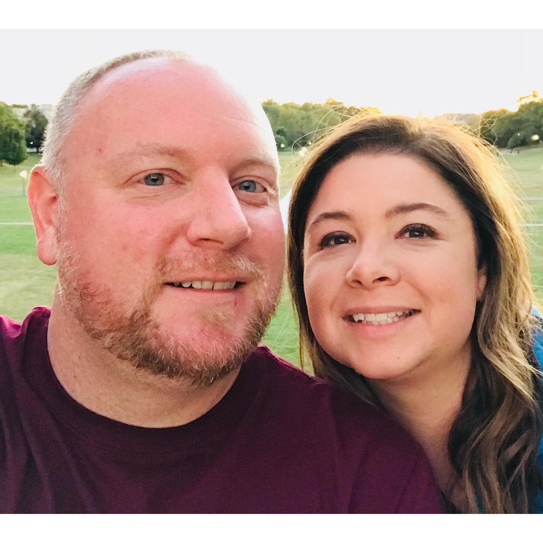 Our first VT football game! Sept 2017