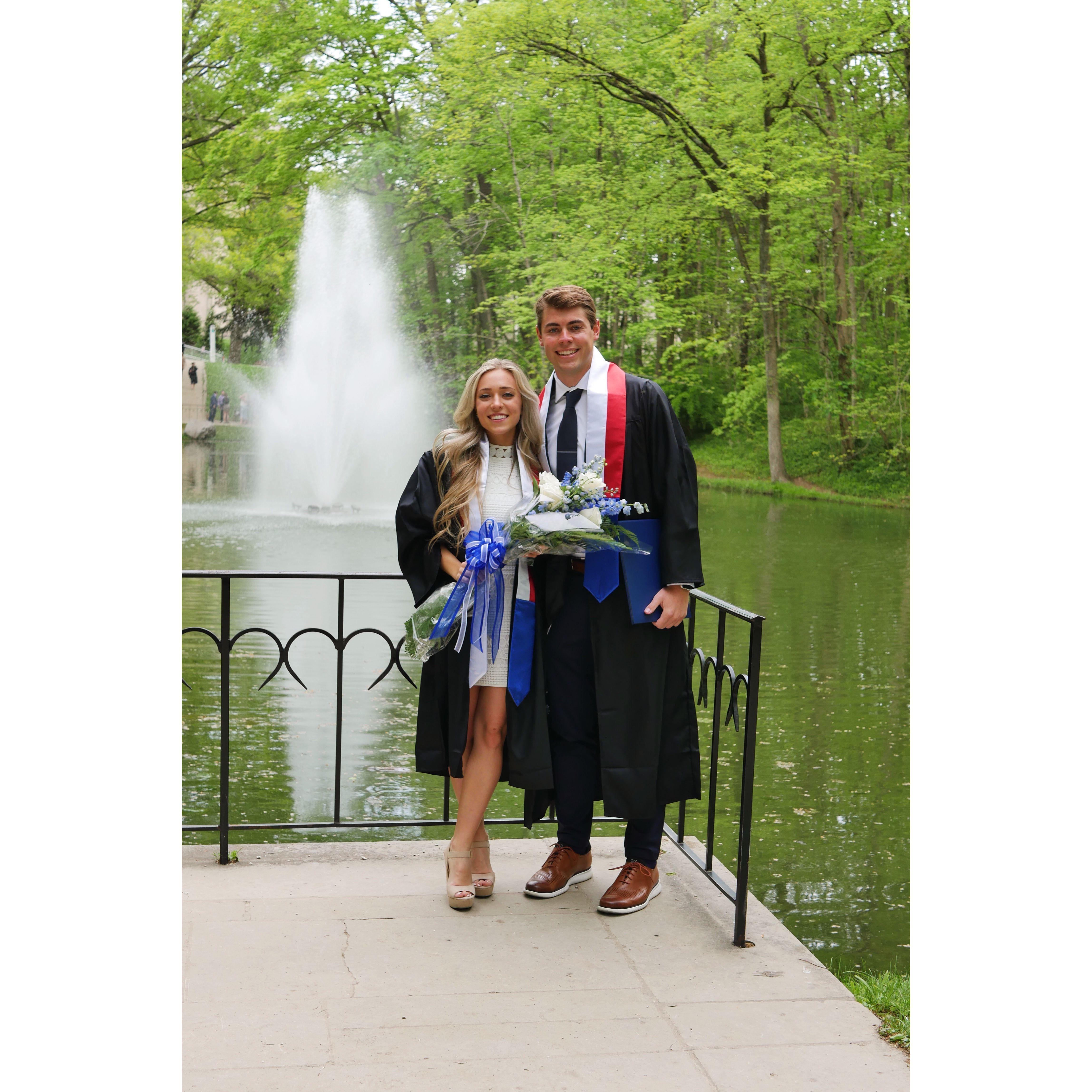 Butler Graduation. We did it! Next up: moving to Chicago! (2021)