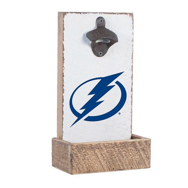 Tampa Bay Lightning 12" x 7" Team Sign Bottle Opener
