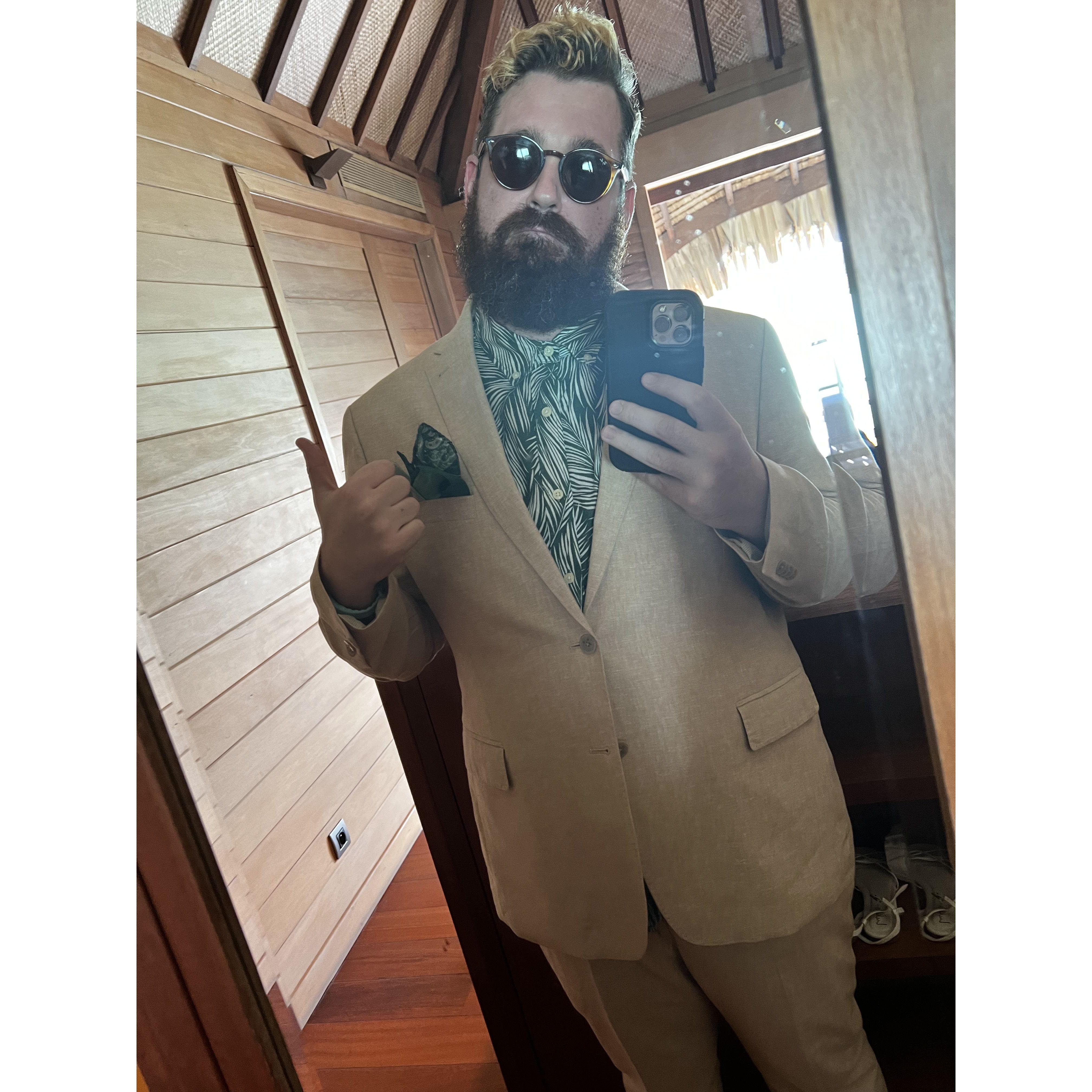 before the wedding