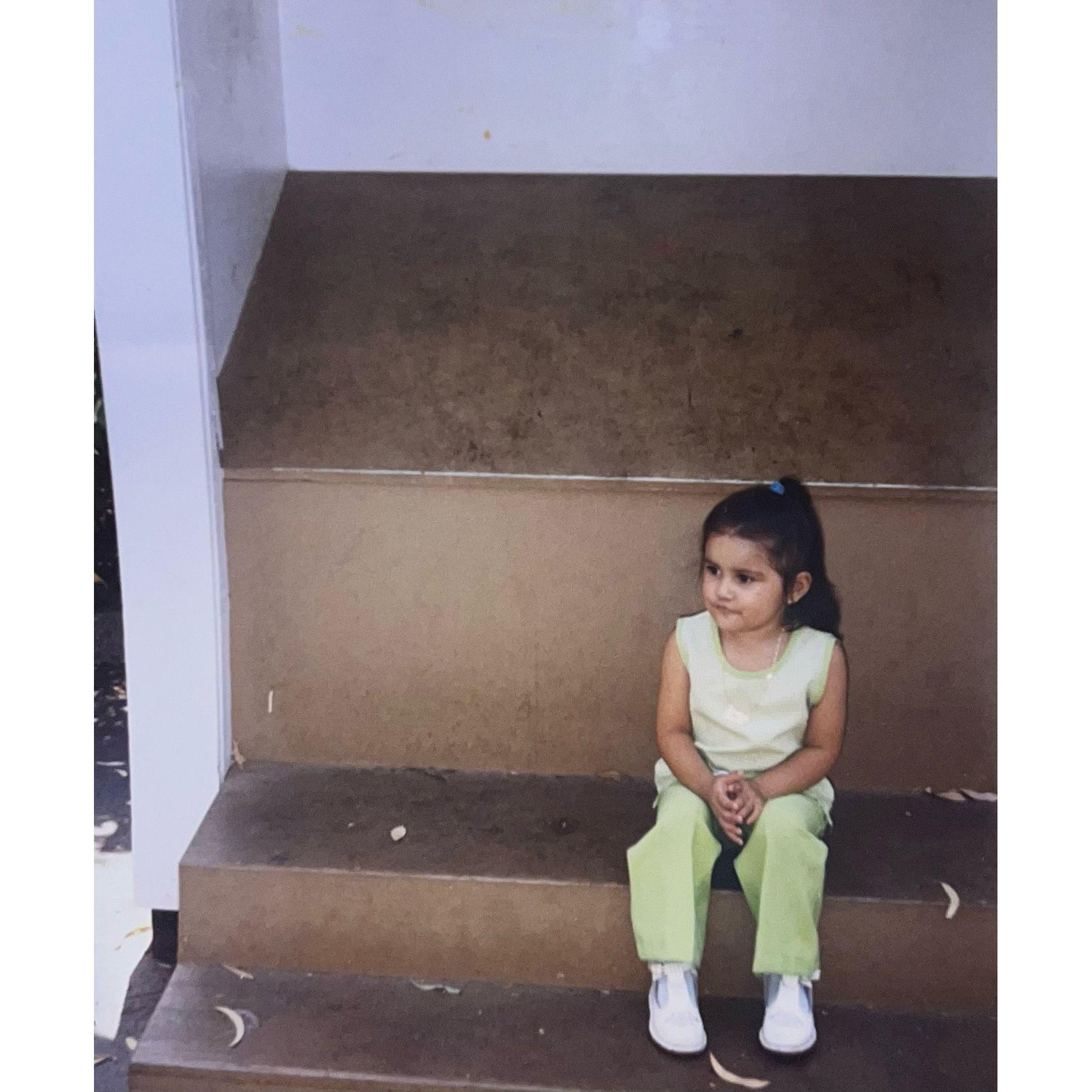 A precious photo of Yulissa as a baby, sharing a glimpse of her early ages.