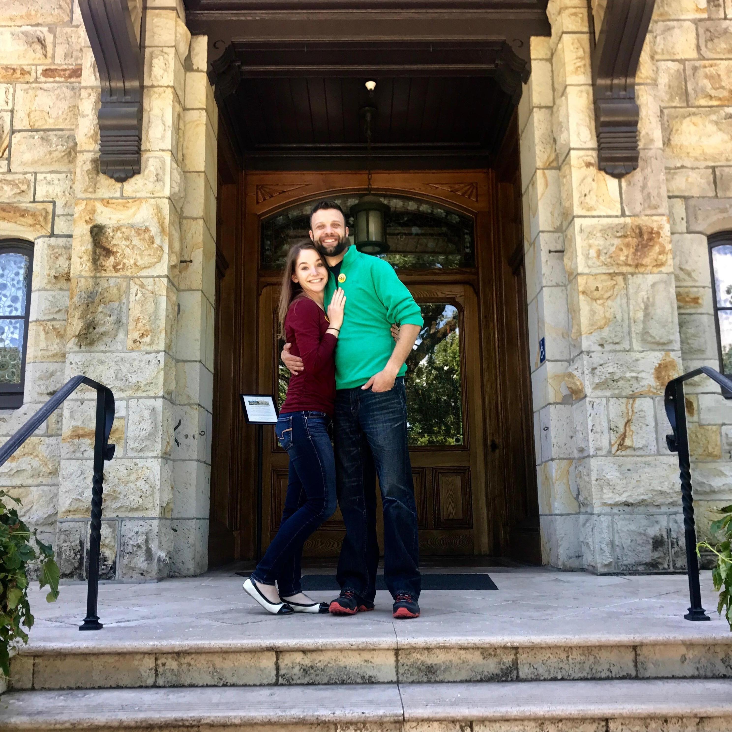 Our first vacation - Beringer Winery in Napa!