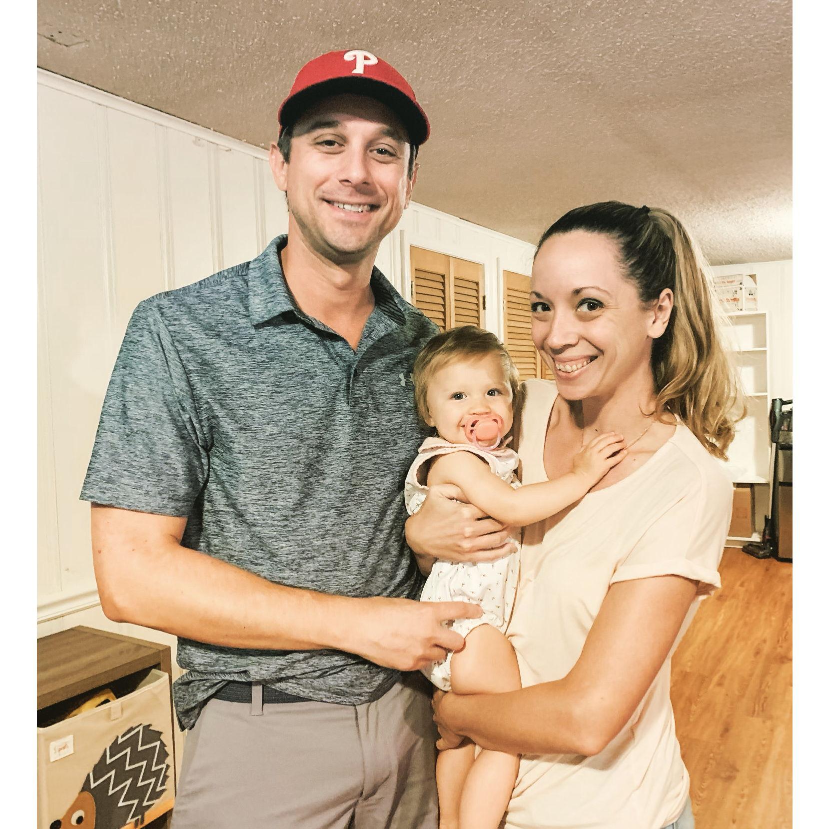 Meeting Anne's Goddaughter Isla