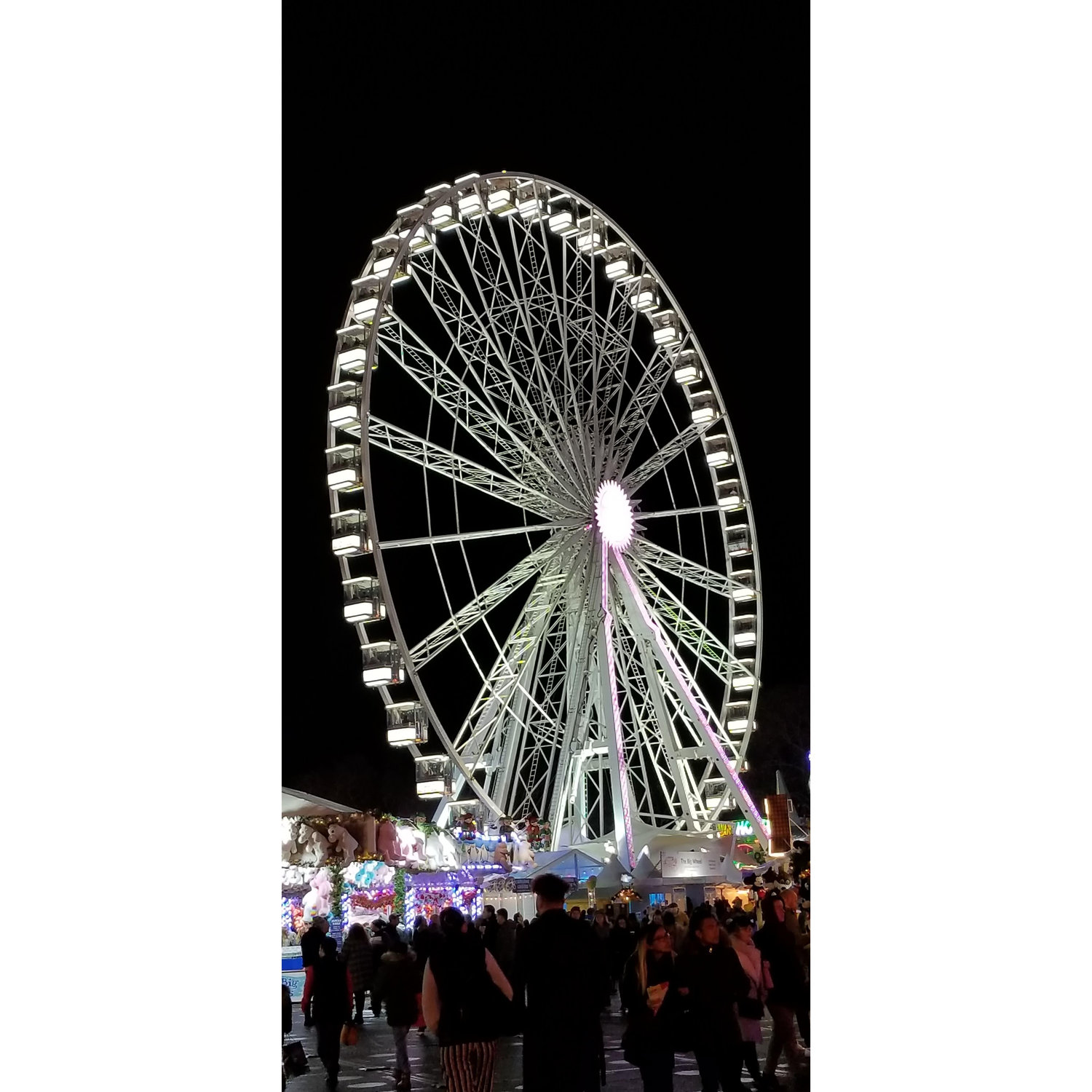 Tyler Proposed at the very top of the Sky Wheel at the Hyde Park Winter Festival- London, England.