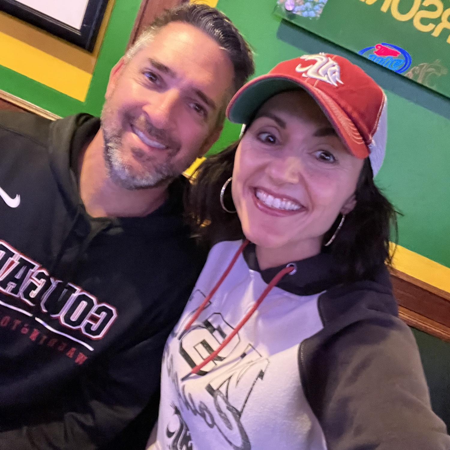 Pre game fun Apple Cup day.