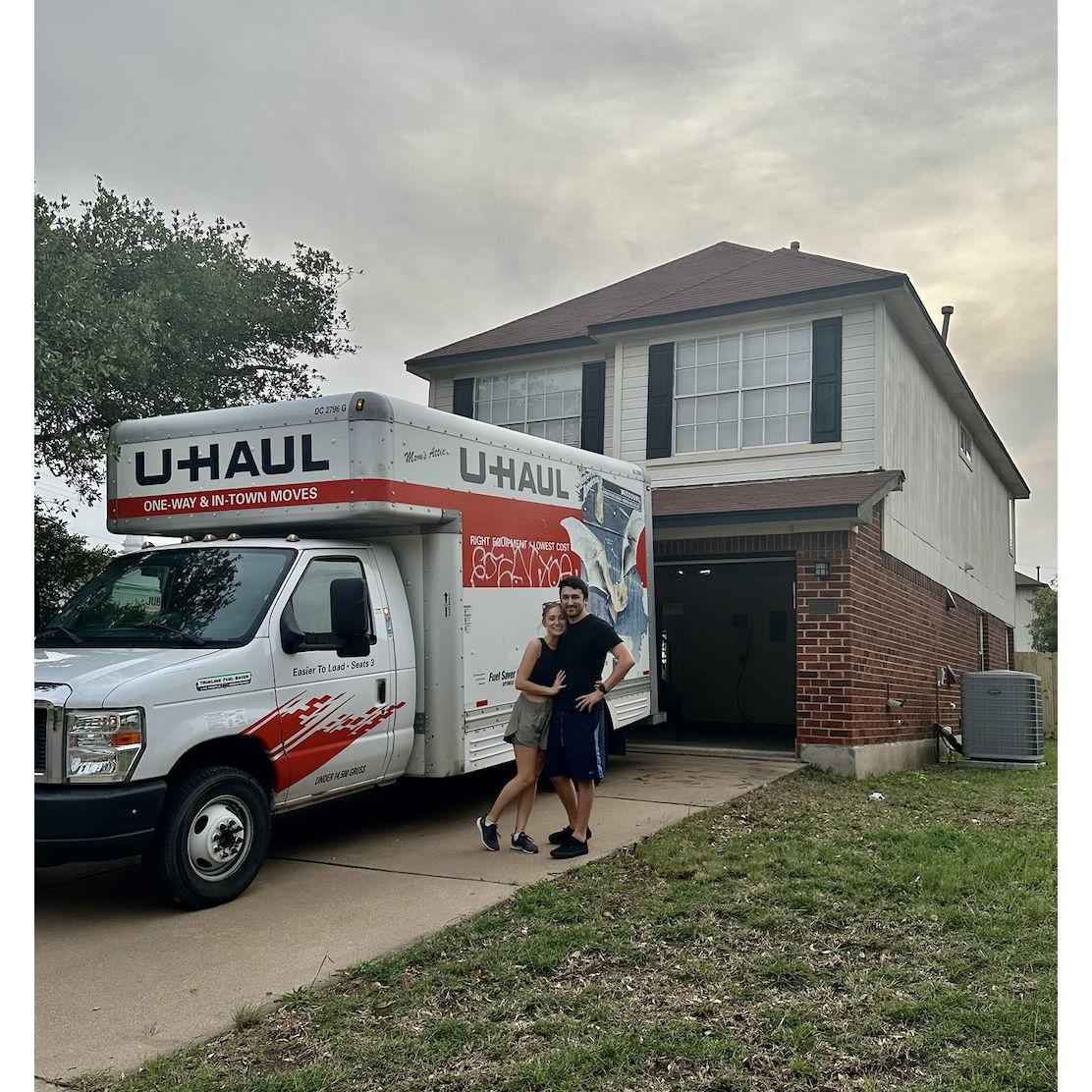 Our first place together!