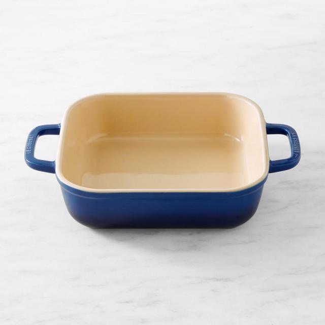 Le Creuset San Francisco Stoneware Square Baking Dish, 9", Lapis