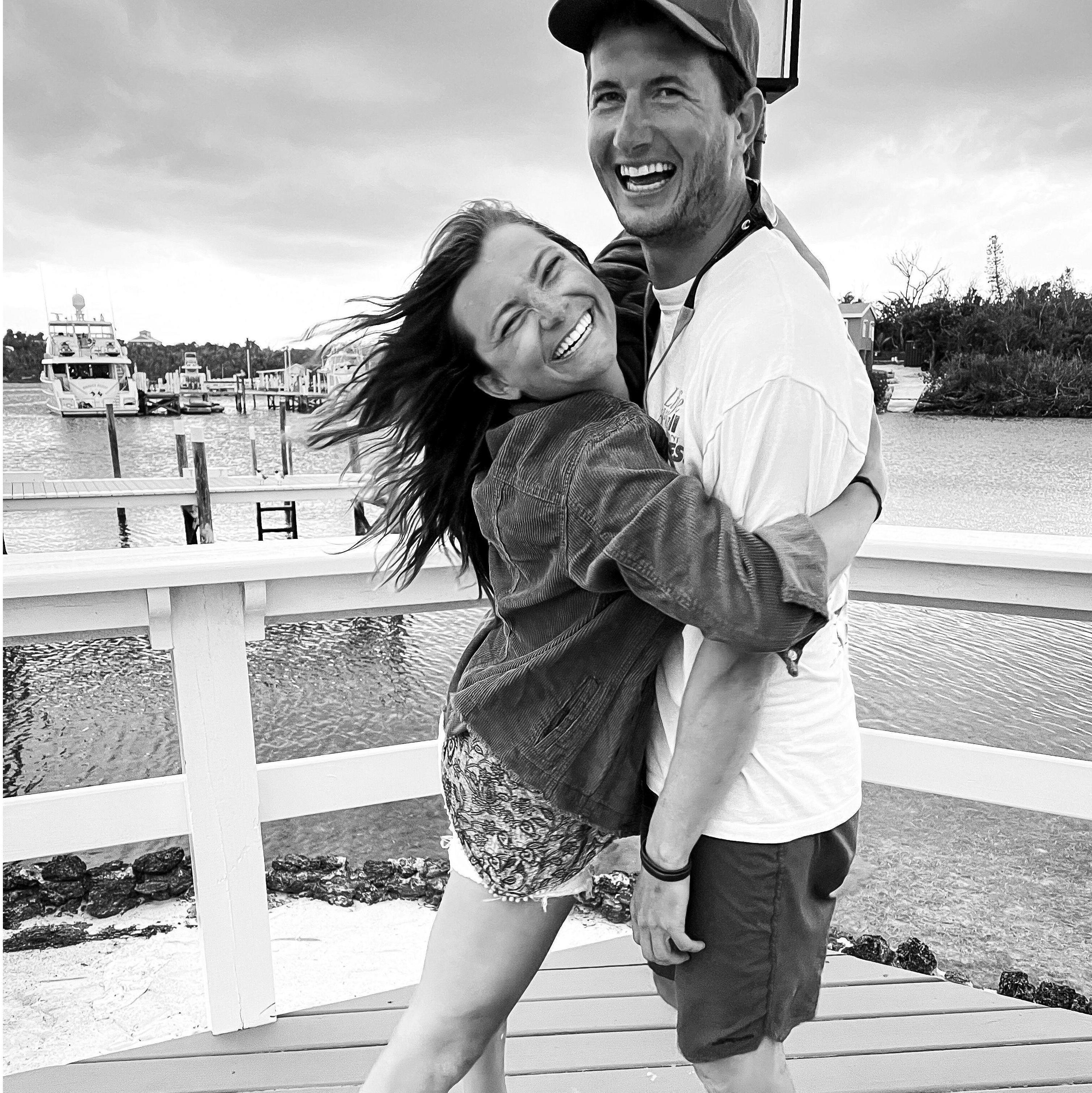 Timmy's first trip to Della's favorite island in The Bahamas!