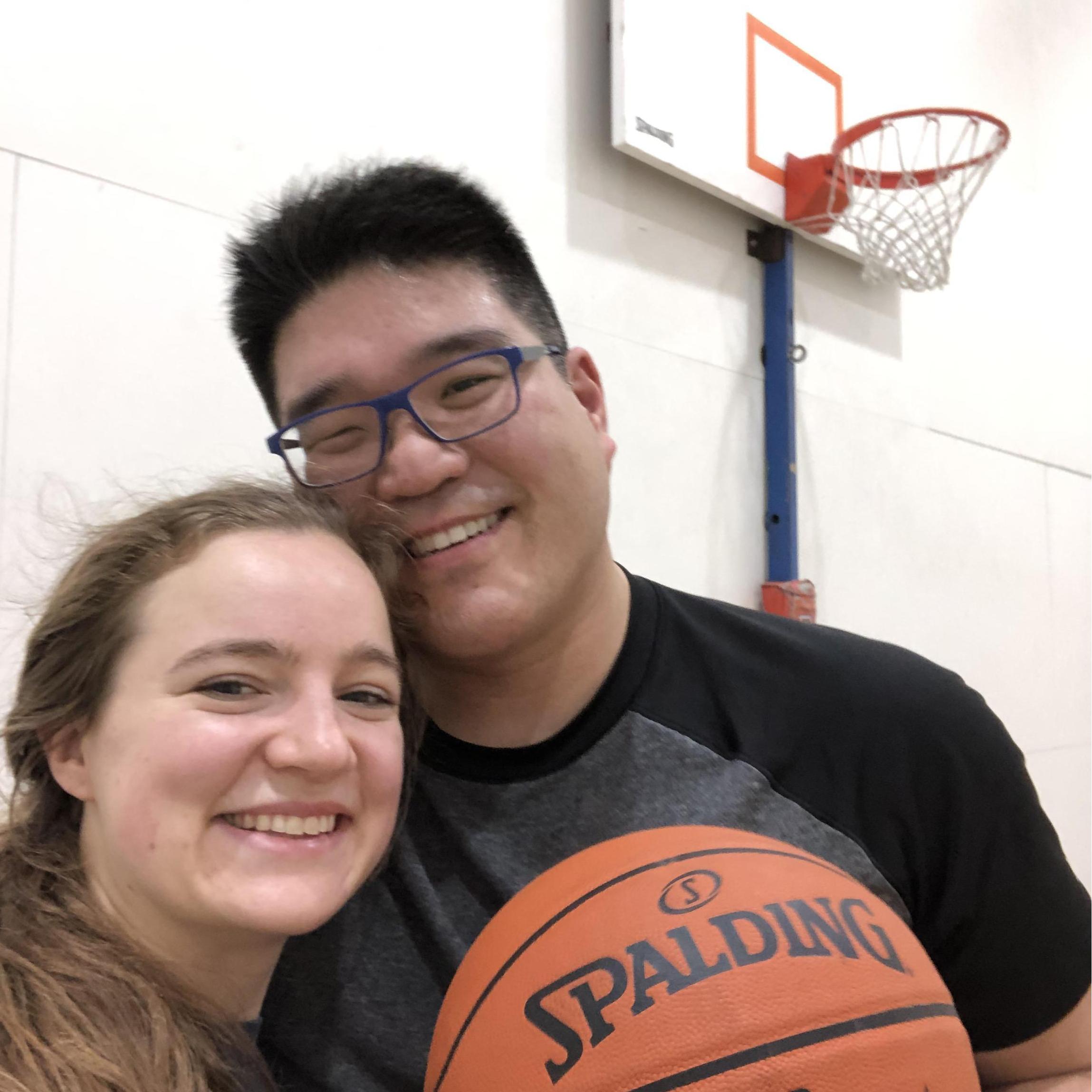 Steph might not have impressed Mike by her aim, but her competitive spirit sure impressed him