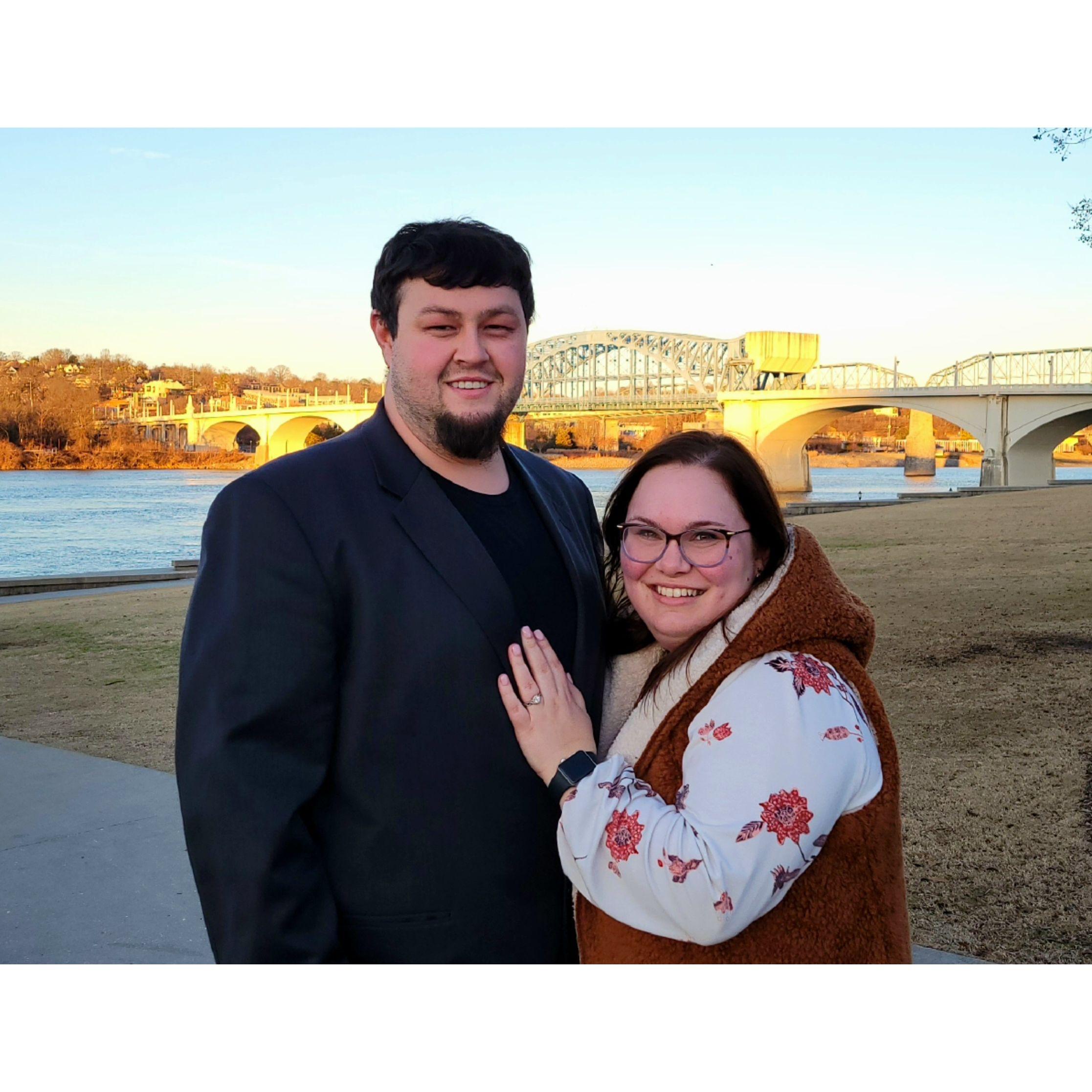 She said, "YES!"  
Chattanooga, Tennessee