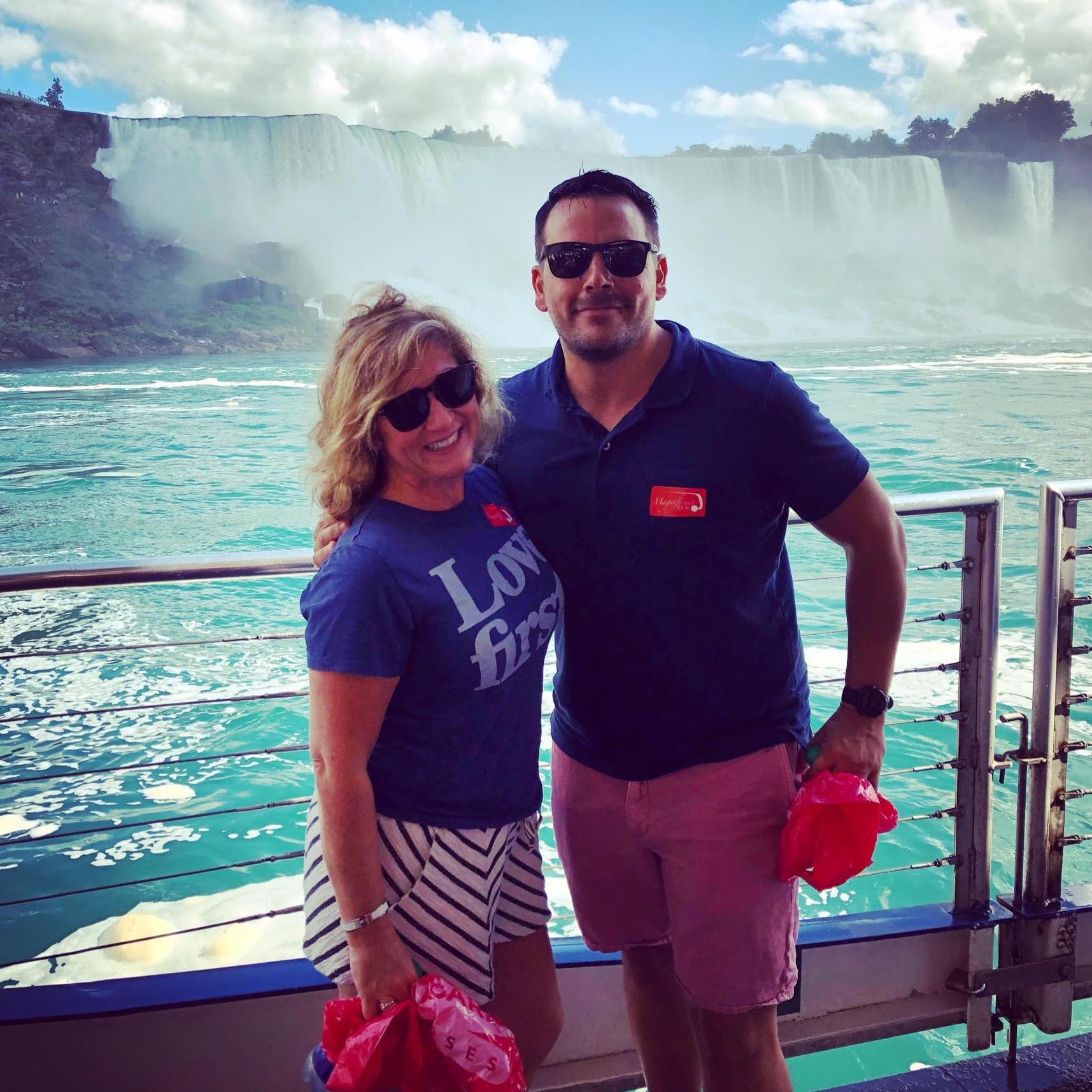 Niagara falls weekend for Dean's b'day.