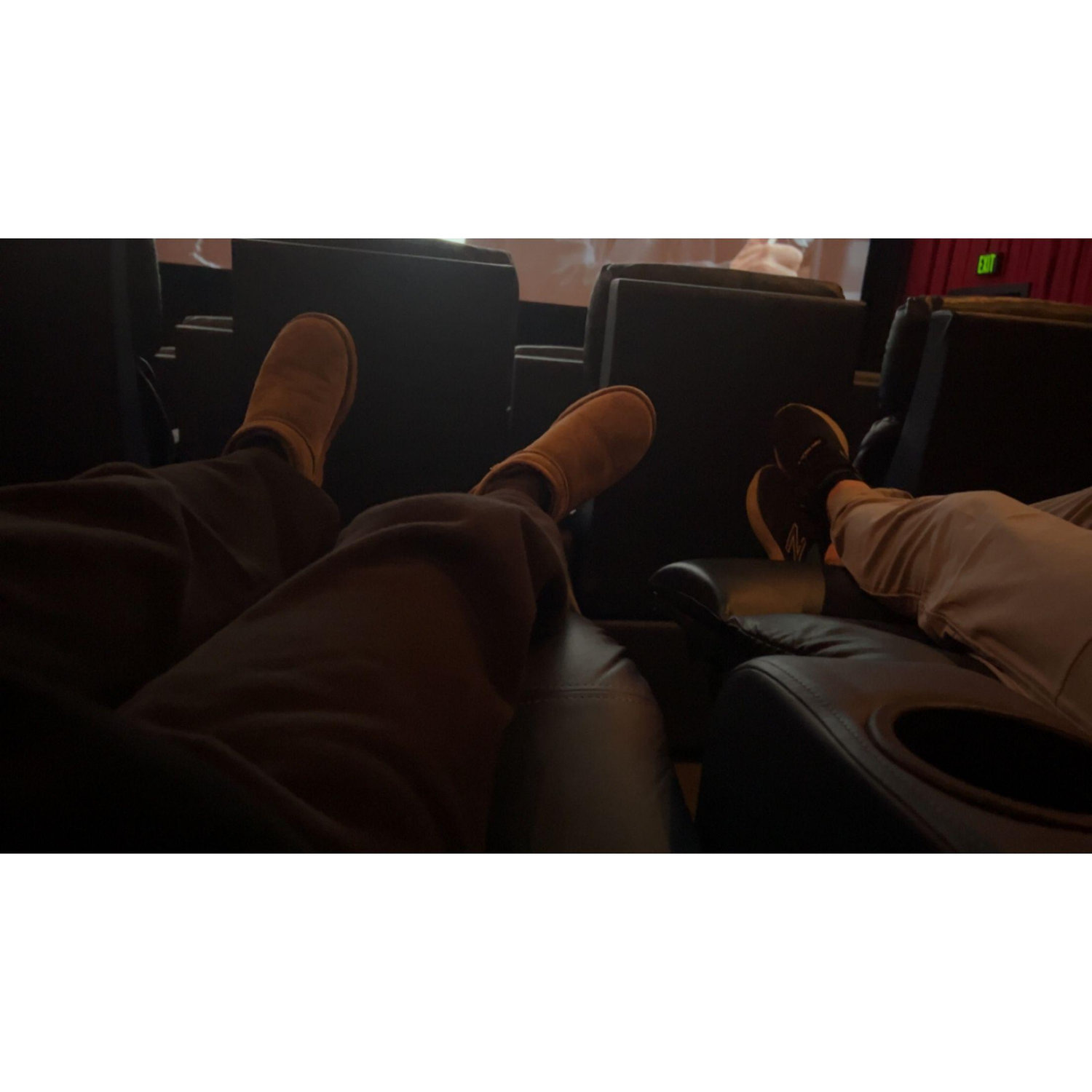 Going to the movies is something we like to do.