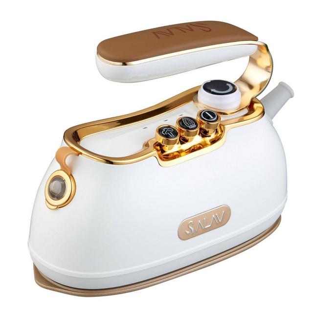 SALAV IS-900 Retro Edition Duopress Steamer and Iron Pearl