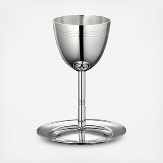 Silver-Plated Kiddush Cup