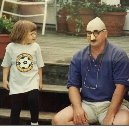 Caroline and her Uncle Scott