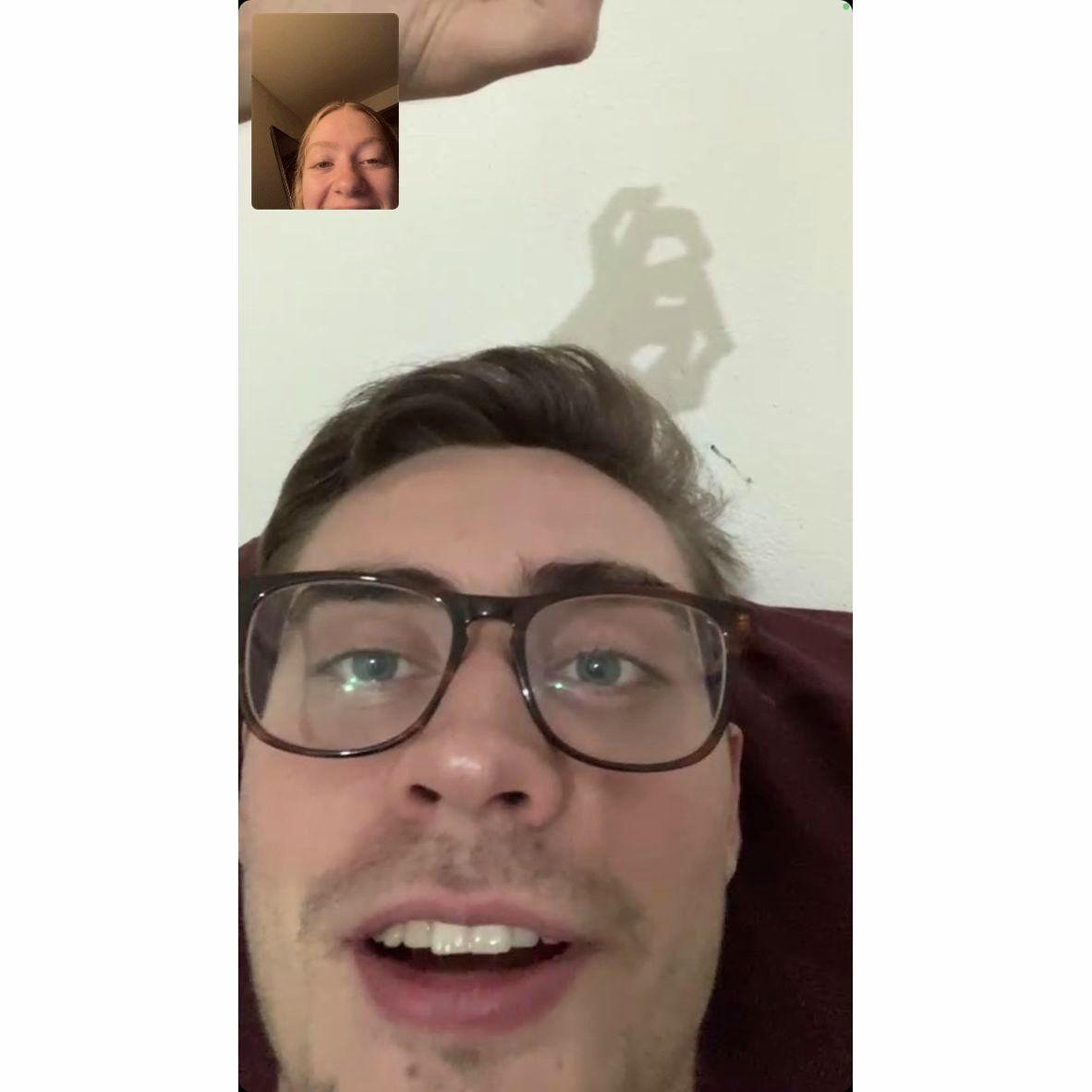 Months and months of facetime calls...