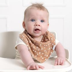 Gerber Assorted Muslin Bandana Bib, Set of 10