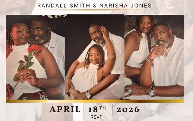 The Wedding Website of Randall Smith and Narisha Jones