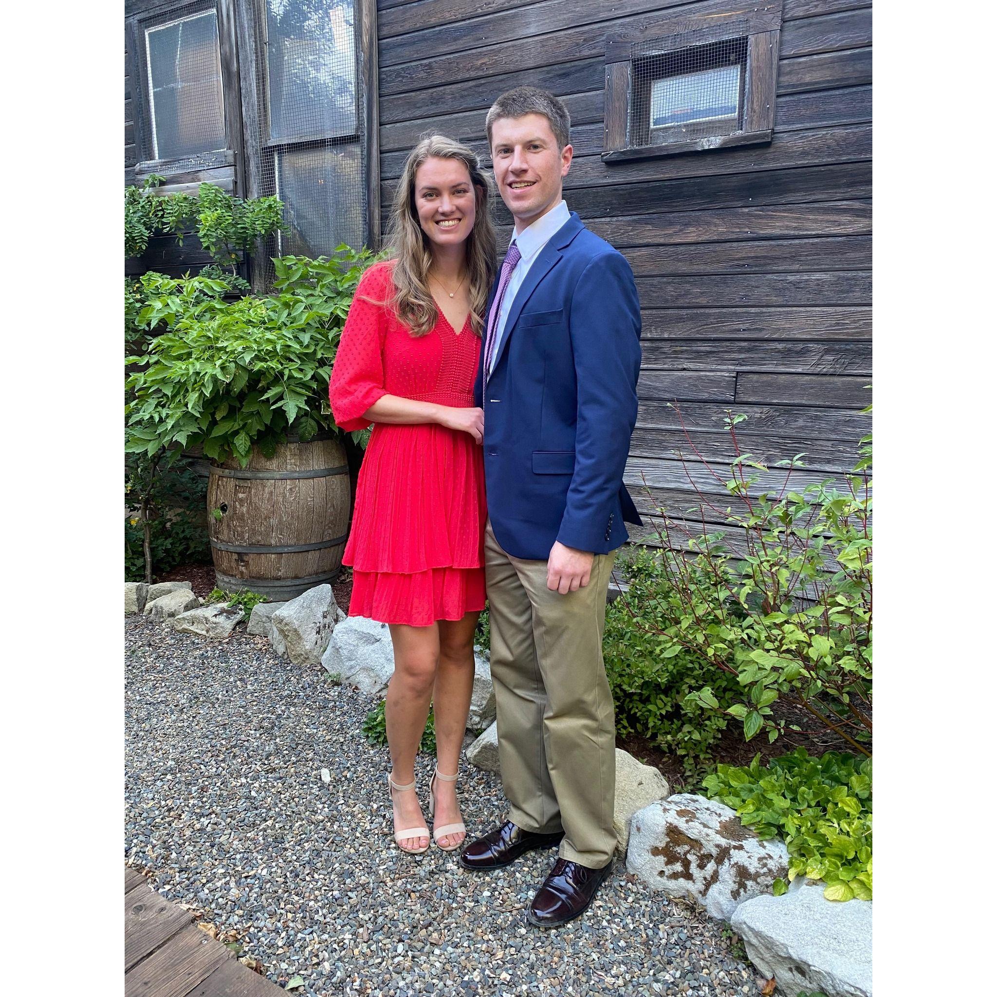 First wedding together!