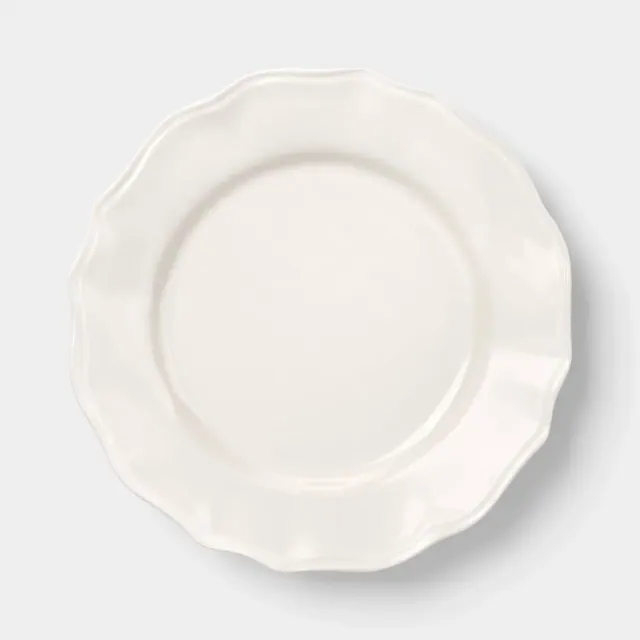 Stoneware Legacy Heirloom Appetizer Plate Ivory - Threshold™