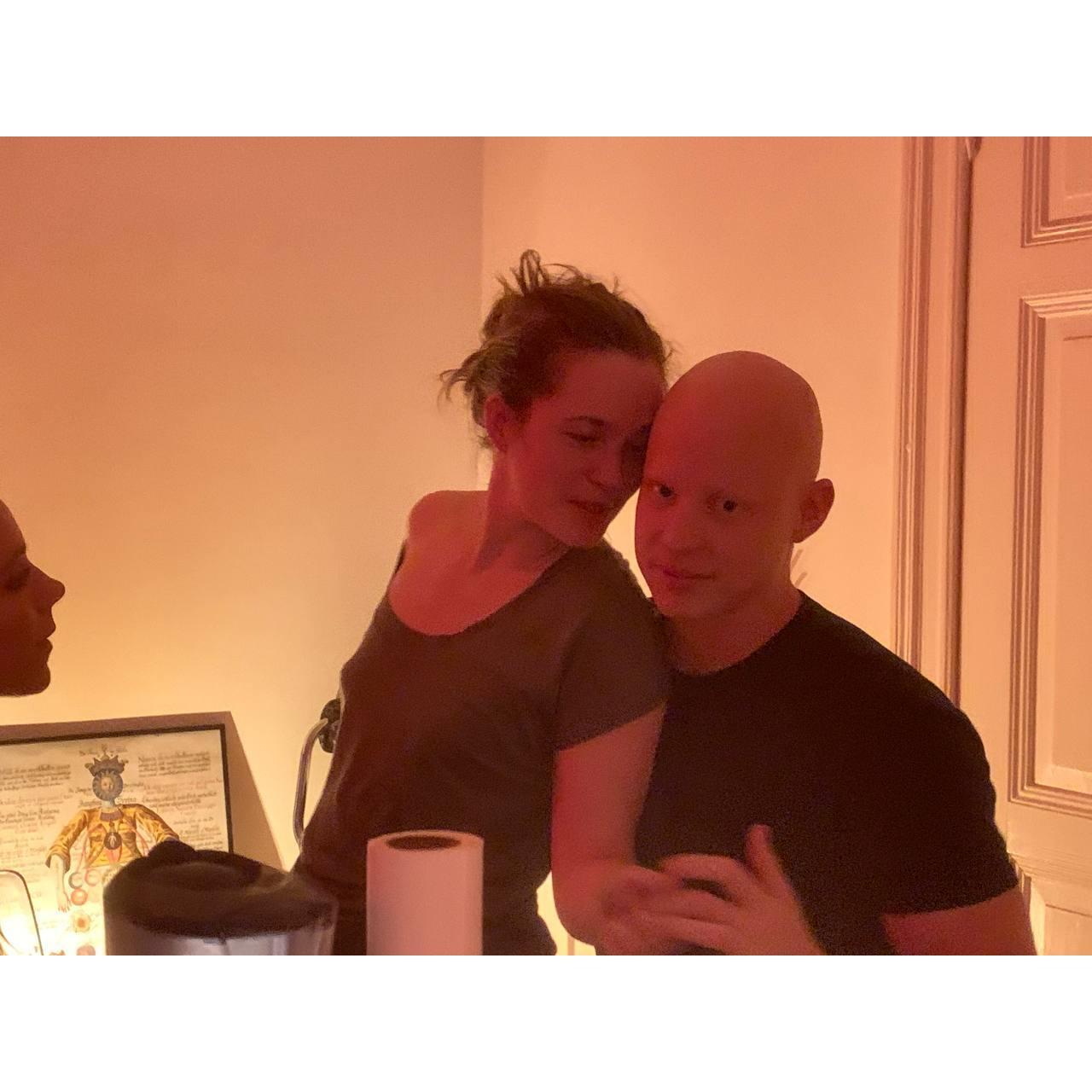 Our friend took this picture a week after we met. Thank you Joe!